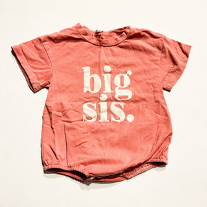 Big Sis Bubble Romper 6-12M|212821