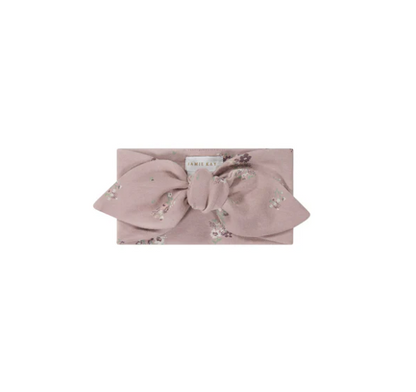 Jamie Kay - Organic Cotton Headband - Lauren Floral Fawn|136708