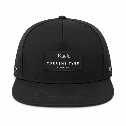 Current Tyed - Waterproof Snapback Black