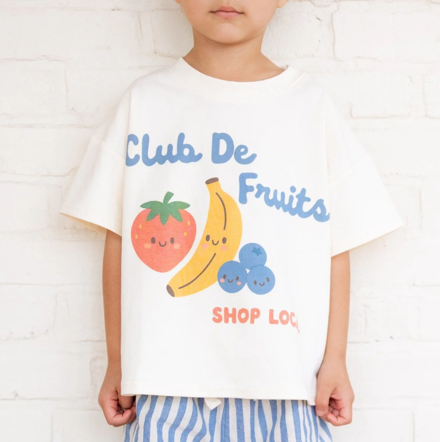 Roobear - Club de Fruits Organic Cotton Tee|212433