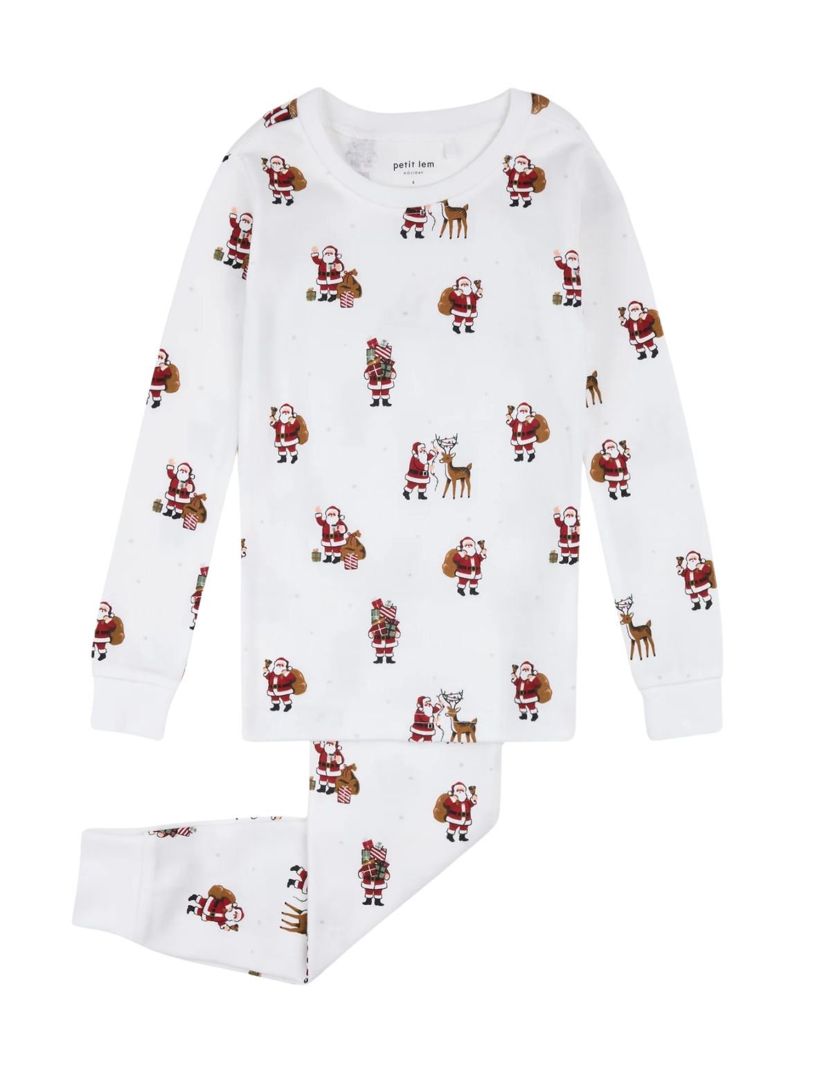Petit Lem - 2 Piece PJ - Santa Claus