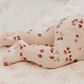 Petit Lem - Footed Sleeper - Strawberry Bow|187049