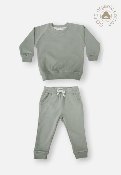 Bee & Magnolia - Organic Jogger Set Pistachio|69646