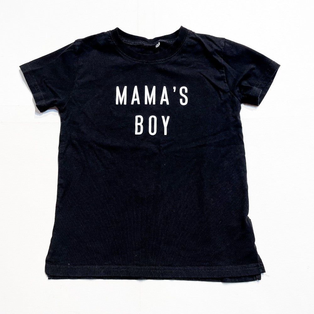" Mamas Boy " Shirt 5Y|156462