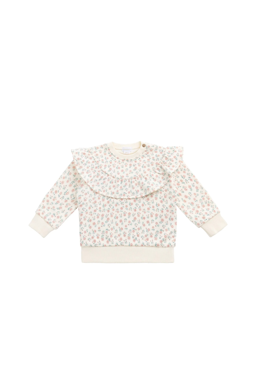 Jamie Kay - Organic Cotton Mckinley Sweatshirt Posy Garden Pink|176635