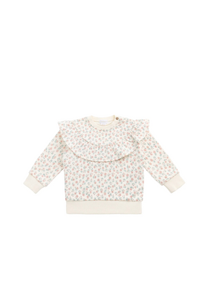 Jamie Kay - Organic Cotton Mckinley Sweatshirt Posy Garden Pink|176635
