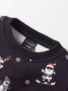 Little Bipsy - Crewneck - Santa & Friends|114323