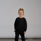 Little Bipsy Elevated Crewneck - Black|116136