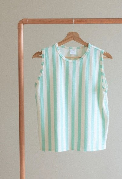 Jax & Lennon - Muscle Shirt Cabana Stripe|142848
