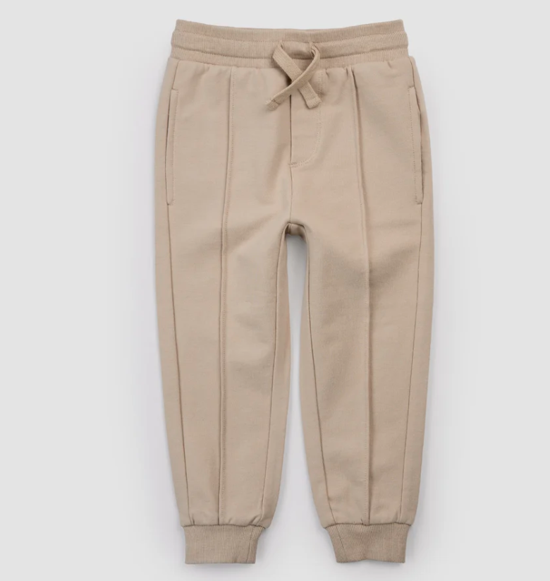 Miles The Label - Taupe Joggers|181496