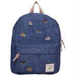 Kidzroom - Backpack Blossom And Bows Cars|230704