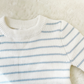 Adored - Liam Knitted Top Blue Stripes|69284