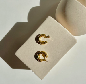 Essential Hoops - 18K PVD Gold Plating|176768