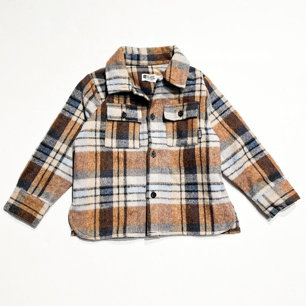No Way Monday Flannel Jacket 4Y|233798