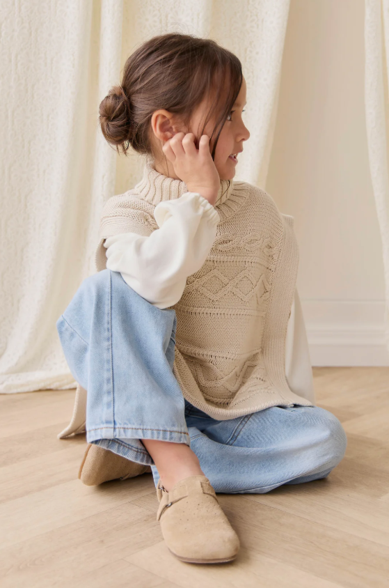 Jamie Kay - Pima Cotton Augustine Top Parchment|176527