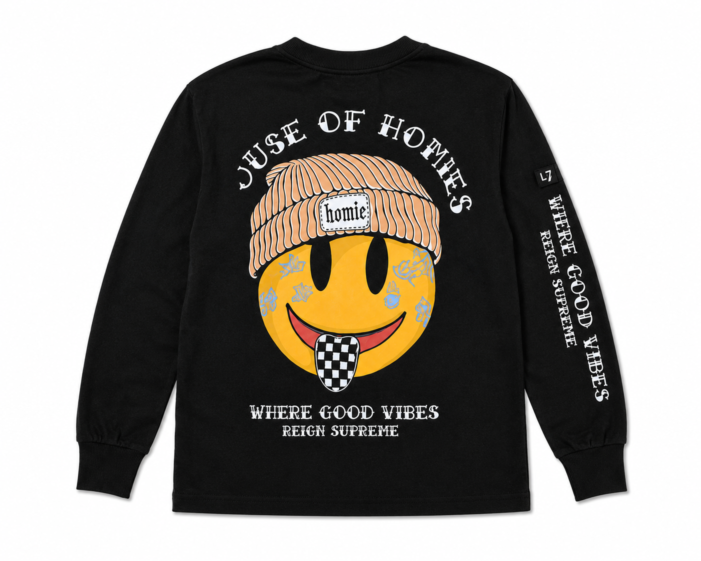 Little Trouble - House Of Homies Long Sleeved