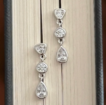 Namra Earrings- Silver|218817