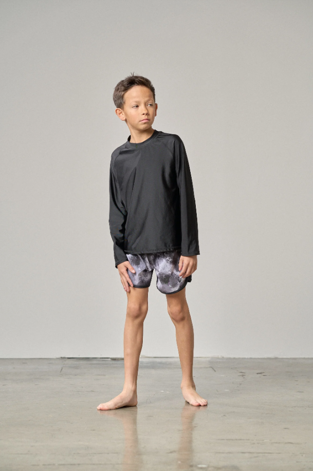 Little Bipsy - Swim Short - Monochrome Watercolor|139439