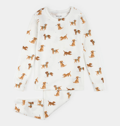 Petit Lem - 2 Piece PJ - Golfing Pups|187331