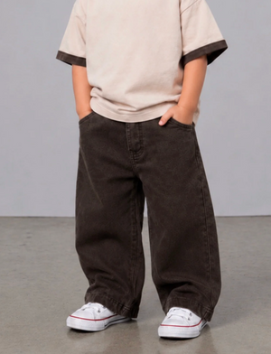 Little Bipsy -  Baggy Jeans - Brown|226138