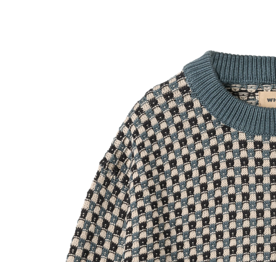 Wheat - Jaquard Pullover Flores Stormy Weather|164460