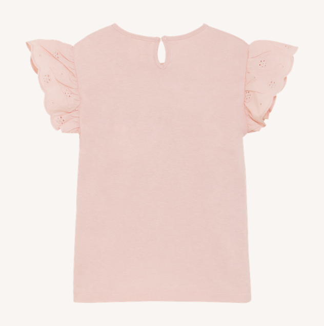 Creamie - Rose Smoke Ruffle Tee|194033