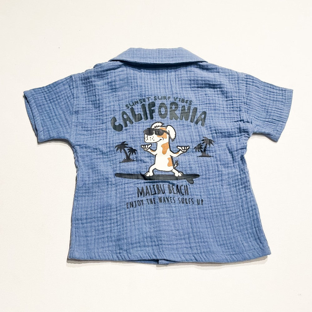F&F Button Up 18-24M *NEW|232659