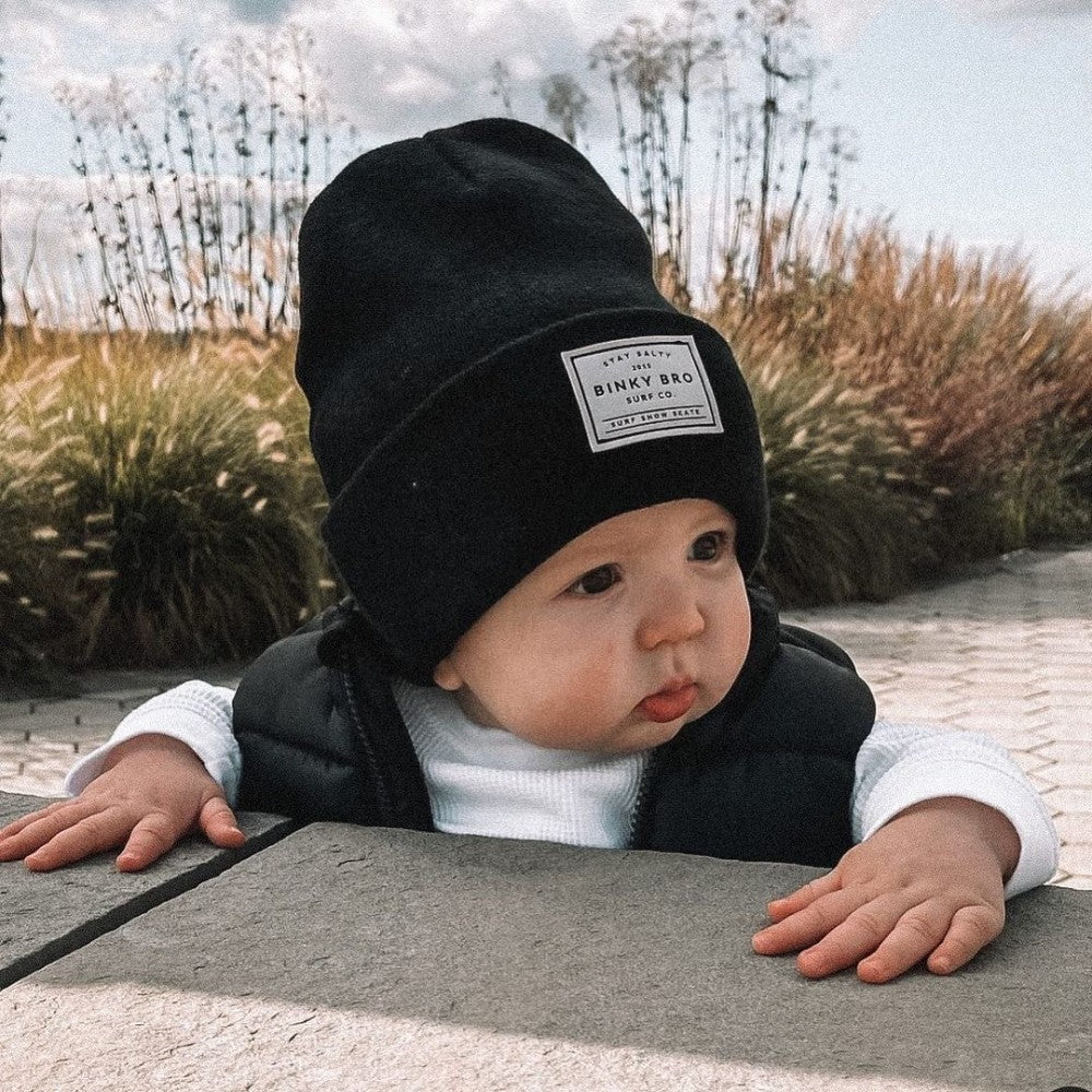 BinkyBro - Park City Charcoal Beanie|69764