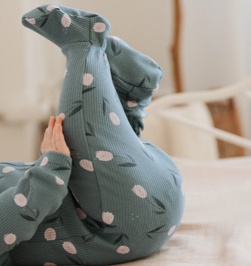 Petit Lem - Convertible Sleeper - Cream Tulips|187069