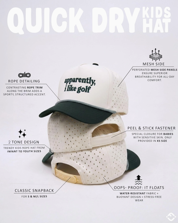 Apparently, I Like Golf - Green/Beige|205884