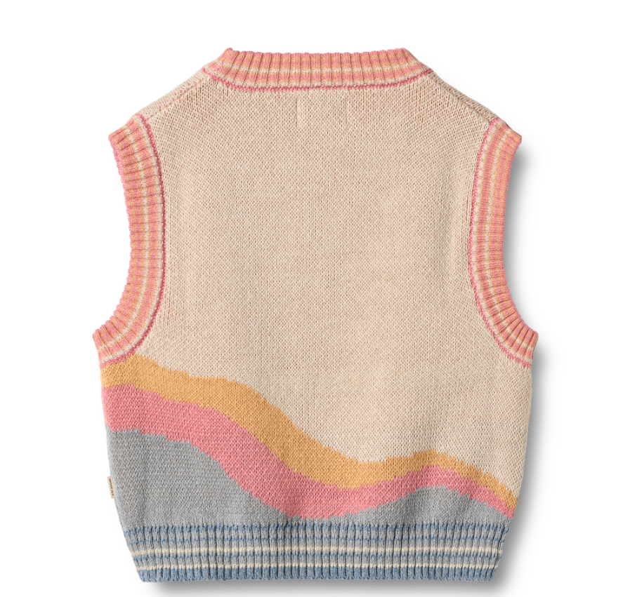 Wheat - Jaquard Vest Maria multi|164394