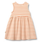Wheat - Jersey Dress Martha Orange Stripe|197195
