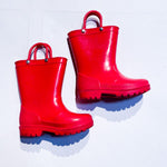 Red Rain Boots 6|172182