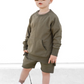 Little Bipsy - Pocket Pullover - Dark Moss|94698