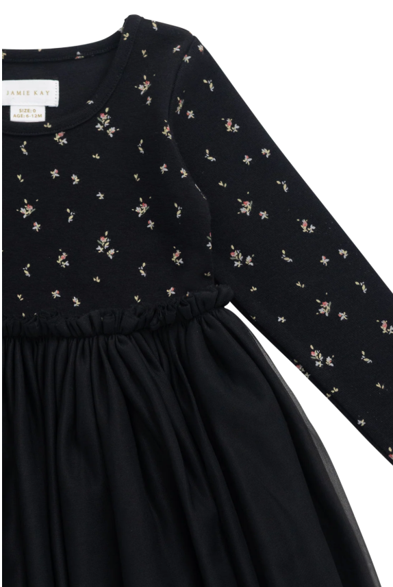 Jamie Kay - Anna Tulle Dress Dina Ebony|176507