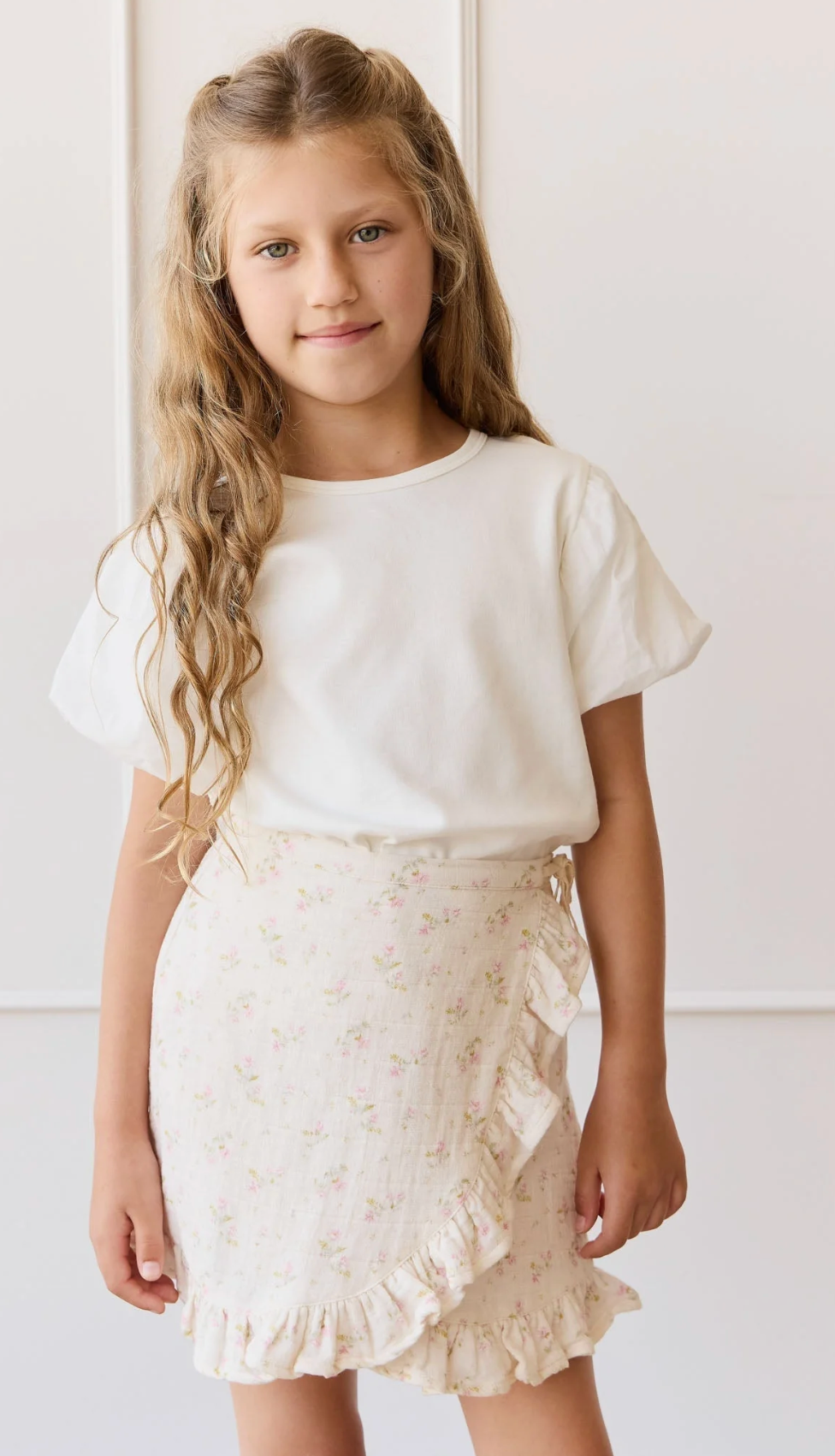 Jamie Kay - Pima Cotton Myla Top Parchment|176703