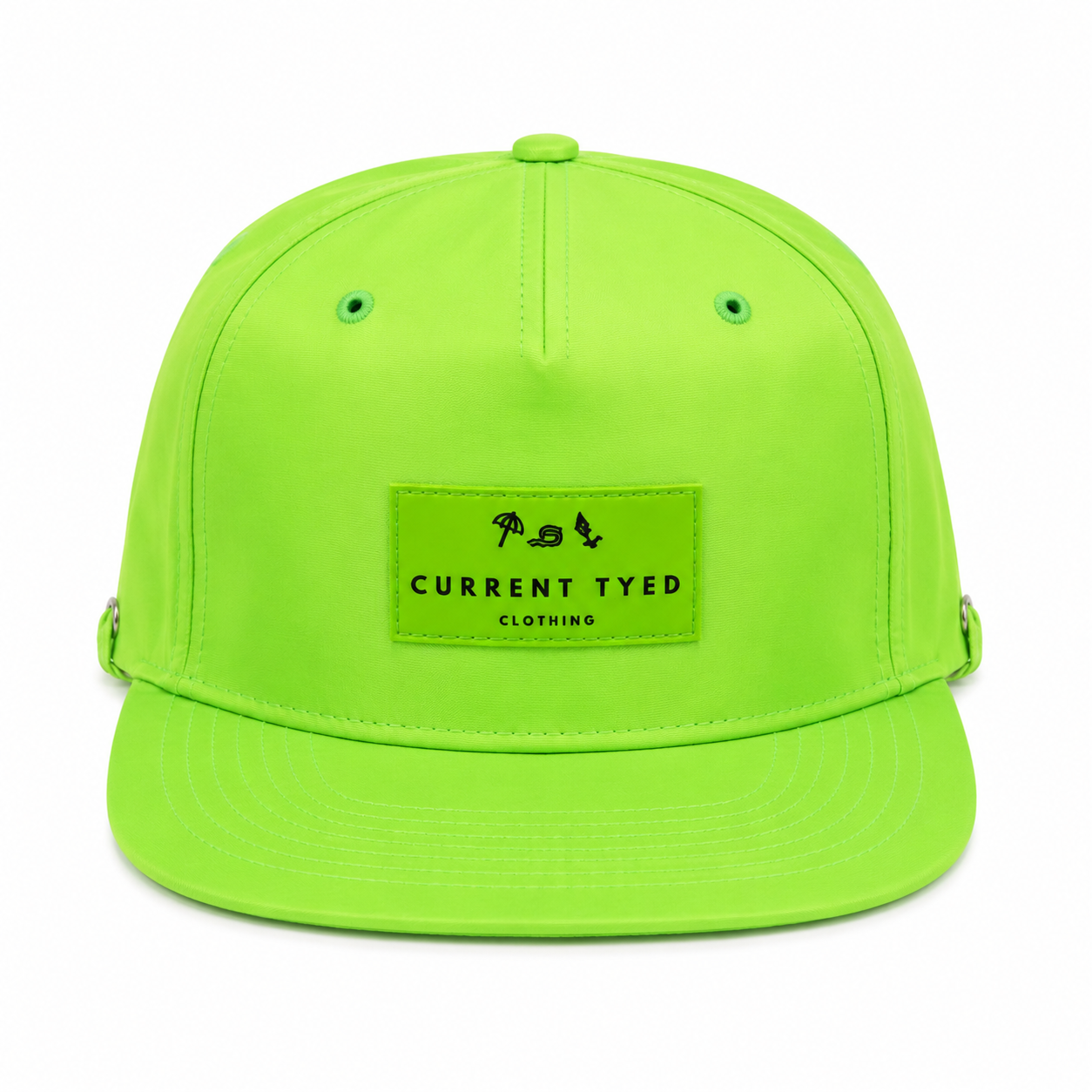 Current Tyed - Waterproof Snapback - Neon Green