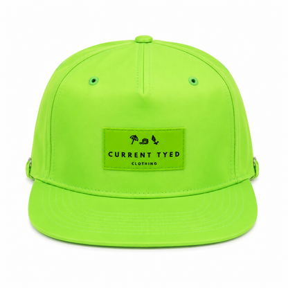 Current Tyed - Waterproof Snapback - Neon Green