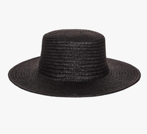 Headster - Take cover straw hat Black 56CM|139000