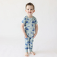 Parade - 2 Way Zip Romper Short Sleeve - Surf|147292