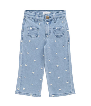 Jamie Kay - Yvette Pant - Petite Heart Denim|154964