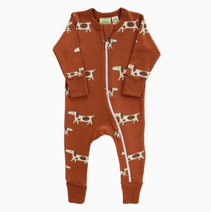 Parade -  '2-Way' Zip Romper Dogs|164060