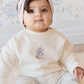 Jamie Kay - Organic Cotton Bobbie Sweatshirt - Parchment Lola|136599