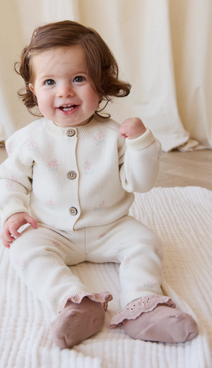 Jamie Kay - Meadow Cardigan Larissa Egret|176647