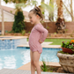 Current Tyed - "Olivia" Ruffle Rashguard Suit|140508