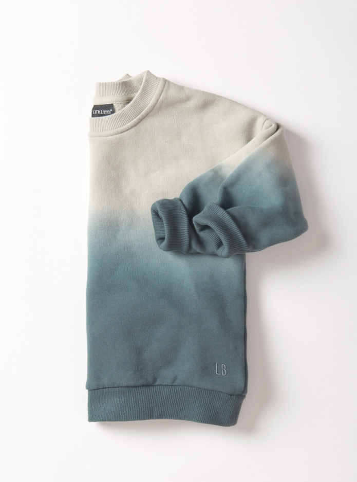 Little Bipsy - Ombre Elevated Crewneck Night Fall|105340