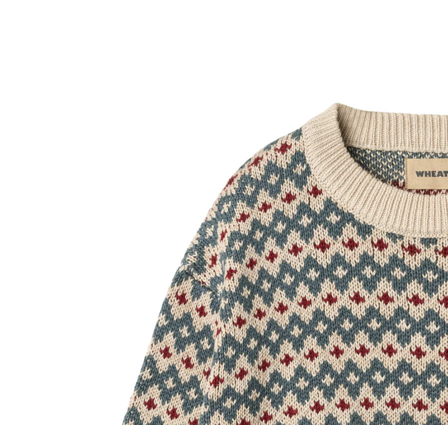 Wheat - Jacquard Pullover Harlow|164356