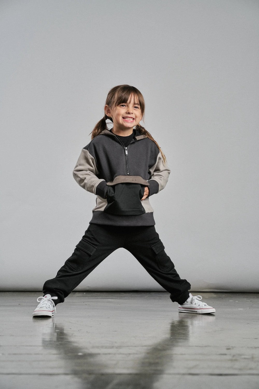 Little Bipsy - Block Pocket Hoodie|114365