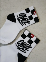 Little Trouble - Chill Crew Socks White|205822