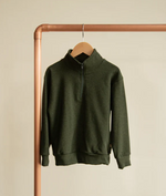 Jax & Lennon - Terry 1/4 Zip - Jade|109777